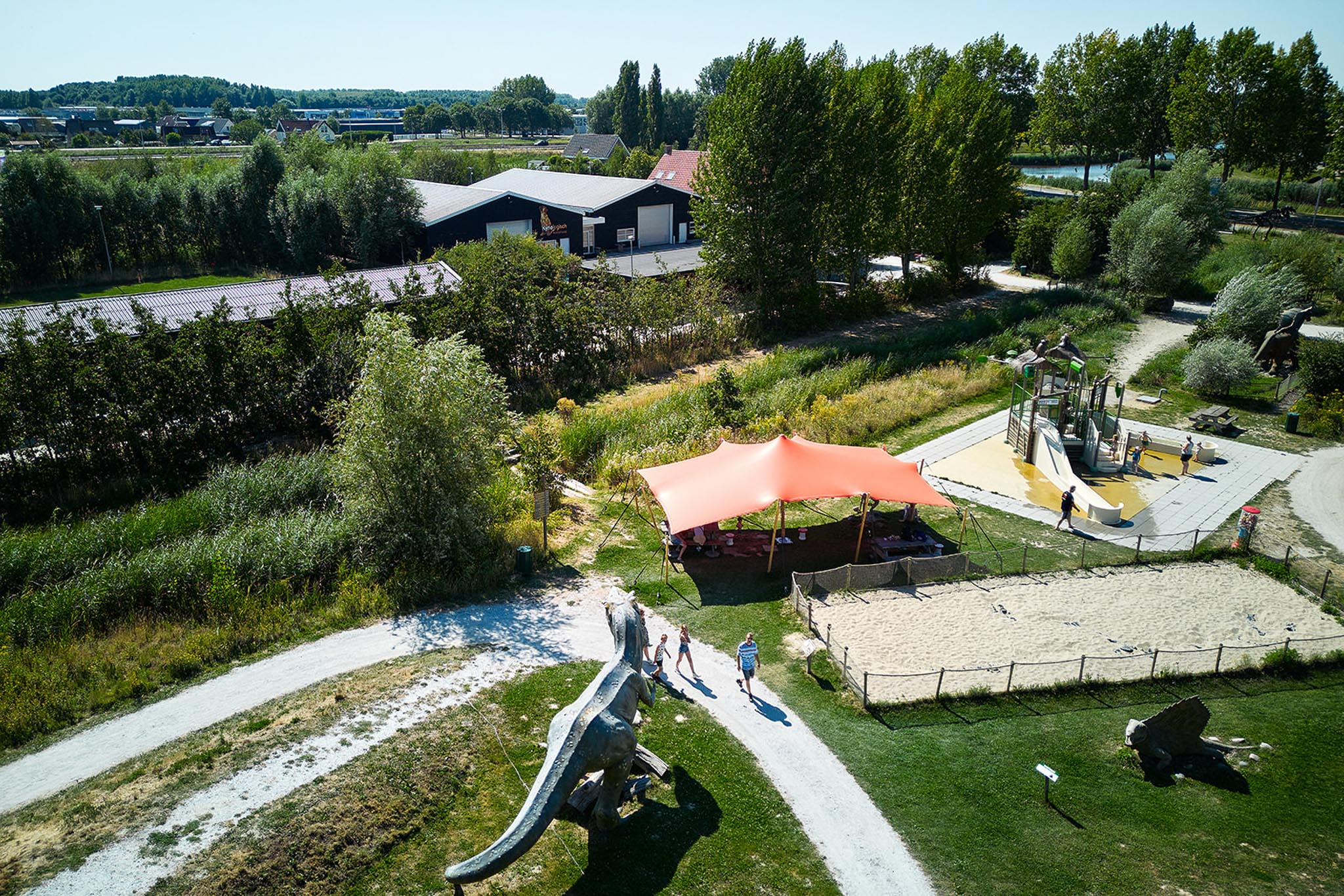 Stretchtent 6 x 10 meter