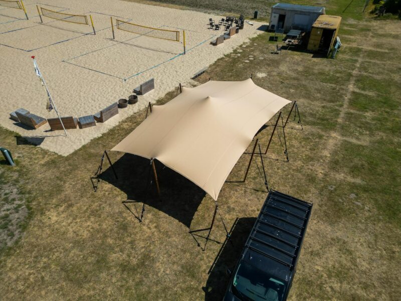 Stretchtent 6 x 10 meter