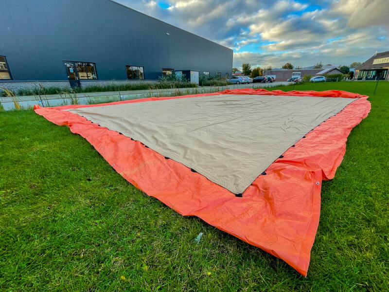 PVC-Bodenschutzplane