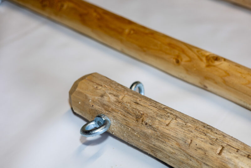 Holz-Zeltstangen
